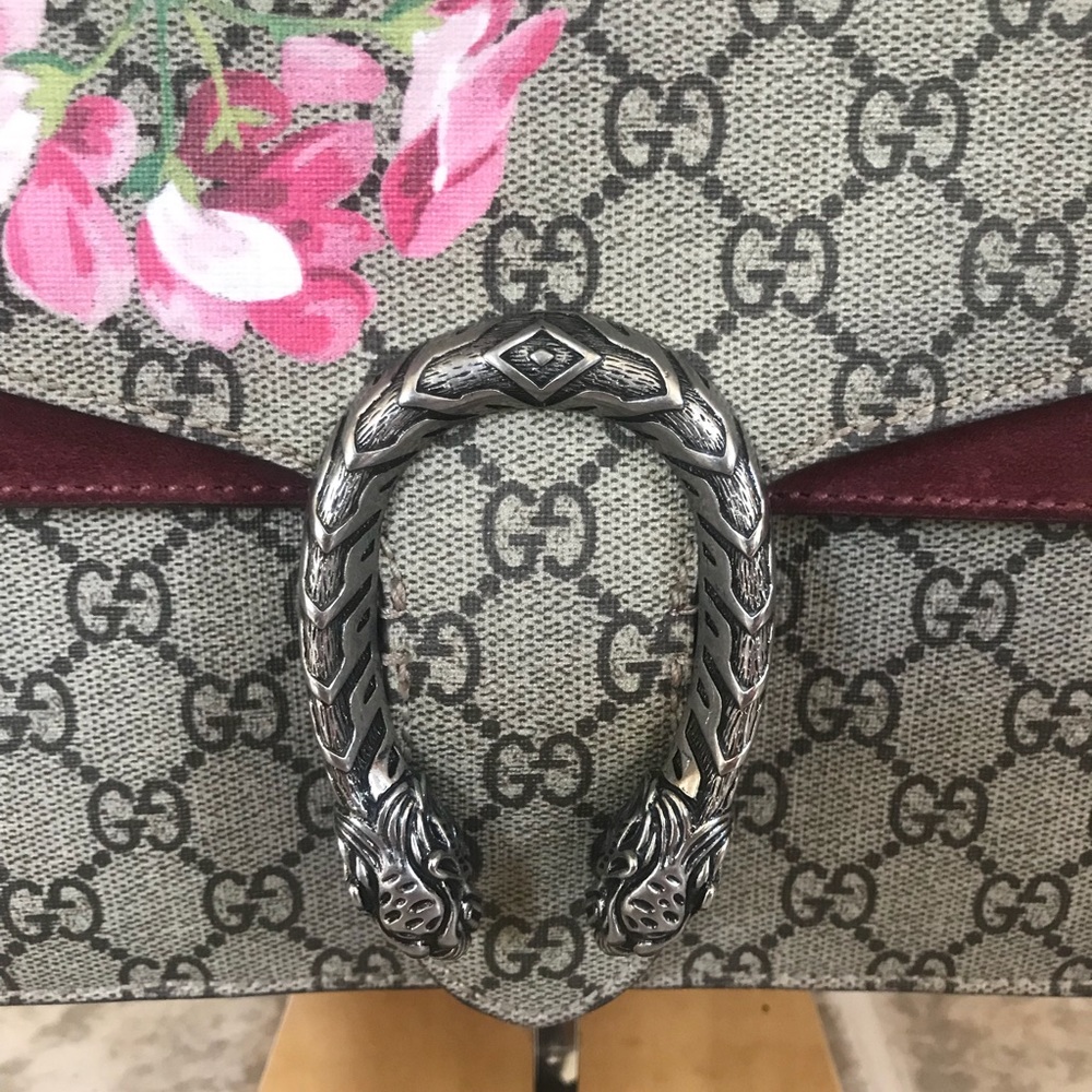 SOLD GUCCI Dionysus GG Blooms Small Chain Bag - Picture 4 of 8